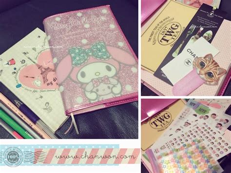 This diary decoration idea is easy to make and hope. ♥ How to decorate your Diary / Planner | Chanwon.com ...