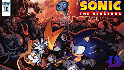 Sonic The Hedgehog Idw Issue 18 Dub Youtube
