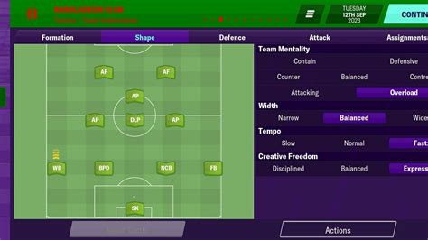 Fm20 Best Tactics For Android Ios Gamers Youtube