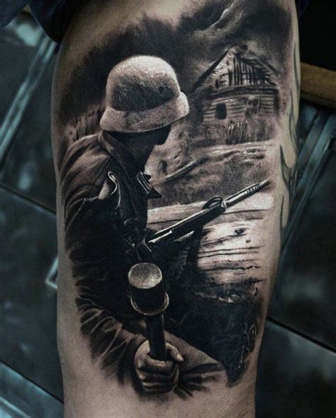 100 Awesome Army Tattoos Ideas Army Tattoos War Tattoo Soldier Tattoo