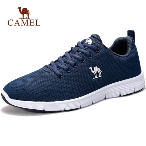 Camel Men Walking Shoes Mesh Air Comfortable Men Sneakers Breathable