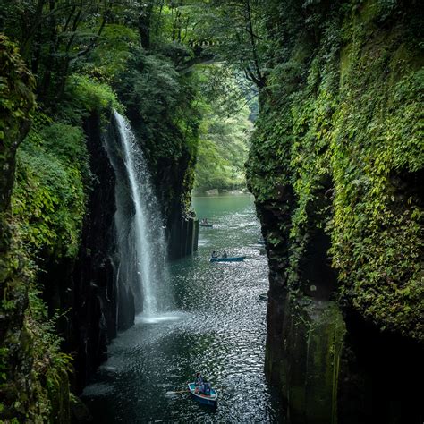 Takachiho Gorge Japan By William Andrews 500px With