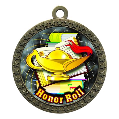 Honor Roll Trophy Deans List Medals Express Medals