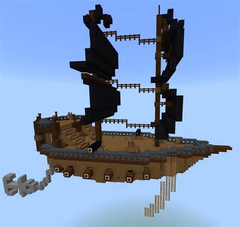 Floating Pirate Ship Rminecraft