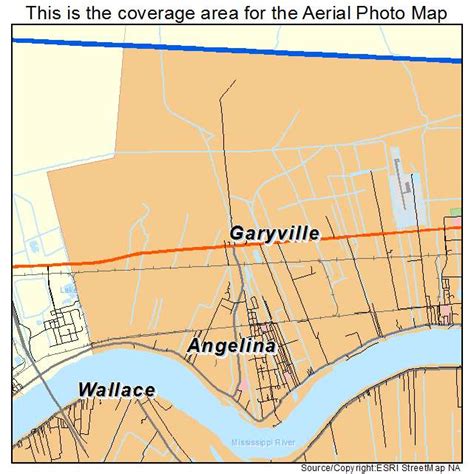 Aerial Photography Map Of Garyville La Louisiana