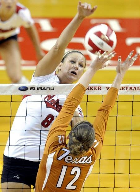 Husker Setters Hitters Find New Rhythm Volleyball