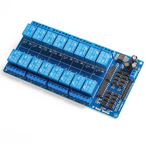 Sainsmart 16 Channel 12v Relay Module Board For Arduino Dsp Avr Pic Arm