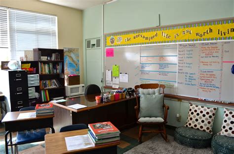 Middle School Teacher Classroom