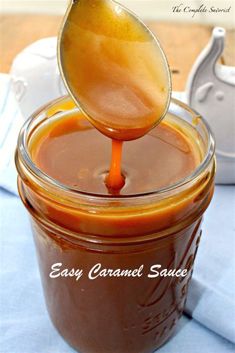 Easy Caramel Sauce ~ Stove Top 15 Minute No Corn Syrup Caramel Sauce