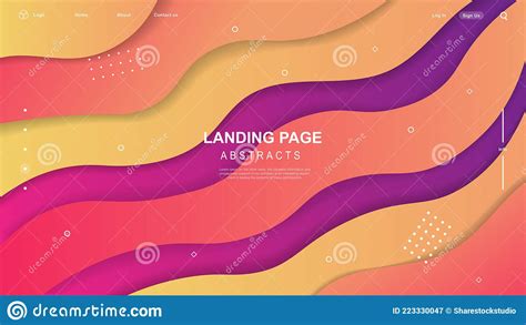Abstract Modern Graphic Element Colorful Geometric Background