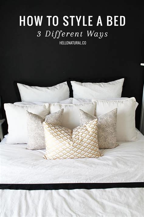 How To Style A Bed 3 Ways