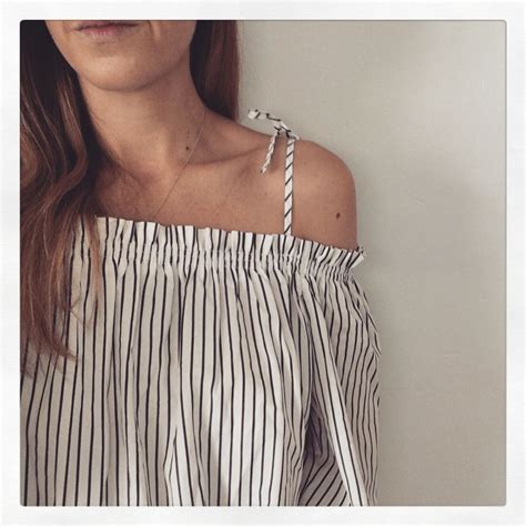 Stripes Mum Off Shoulder Blouse Striped Top Stripes How To Wear