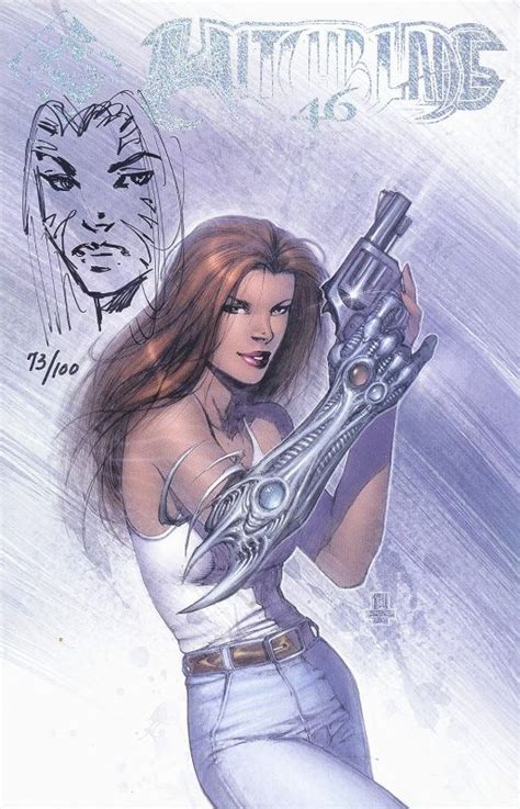 Witchblade By Keu Cha In Claudia Ohms Remarked Books
