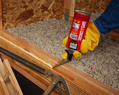 Can you use wood filler on inch gap / quick tip fill gaps in woodworking projects : Gaps & Cracks Insulating Foam Sealant -Foam Gap Filler | GREAT STUFF™