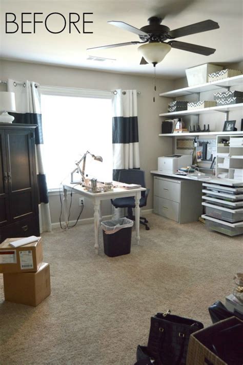 One Room Challenge Home Office Makeover Reveal Kelley Nan