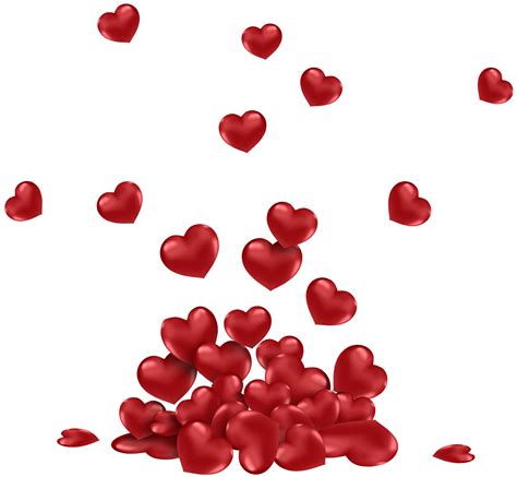 Heart Valentines Day Clip Art Heart Png Download 20651908 Free