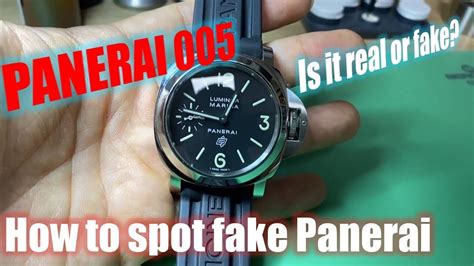 The Inside Of Fake Panerai 005 How To Spot Fake Watch Pam005 Youtube