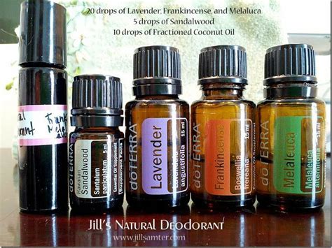 Doterra Deodorant Jill Samter Lavender Oil Benefits Deodorant