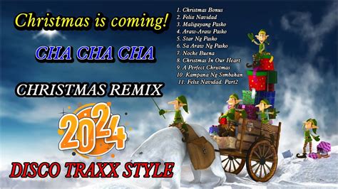 christmas disco traxx and cha cha remix 2024 🎄 best christmas tiktok remix 2023 2024 ⛄💖 youtube
