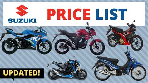 Csd price list of hero bikes. Suzuki Motorcycles Price List in Philippines | Brand New ...