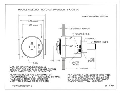 Aanda Jewelry Supply Orbita Diy Single 6 V Rotorwind® Watch Winder Module