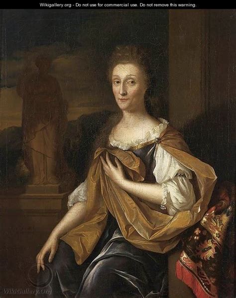 Portrait Of A Lady 1705 Pieter Van Der Werff The