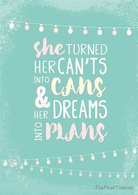 She Turned Her Cant Into Cans And Her Dreams Into Plans