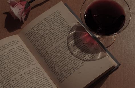 Book Wine And Rose Copyright Free Photo By M Vorel Libreshot