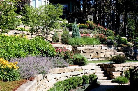 Creative Of Landscape Ideas For Steep Backyard Hill 1000 Images About