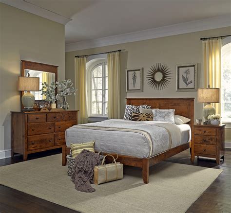 Amish Solid Wood Shaker Style Bedroom Furniture Denver Co