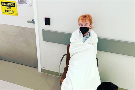 kathy griffin reveals photo from hospital as she gets mri after beating cancer happy easter