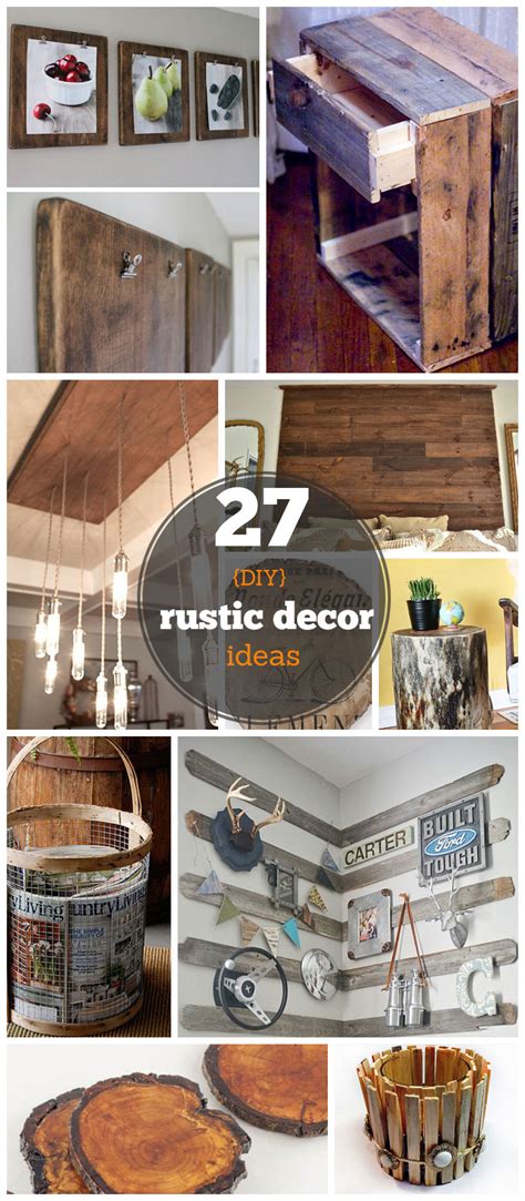After searching the answer from in the internet, you probably get more confused than before. 27 DIY Rustic Decor Ideas for the Home | DIY Rustic Home ...
