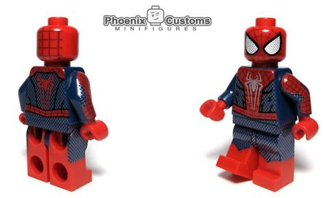 Arachnid Hero Spider Man Custom Minifigure Custom Lego Minifigures