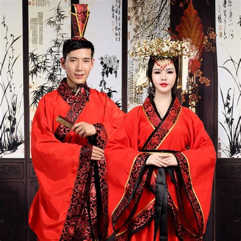 New Arrival Red Han Dynasty Wedding Dress Traditional Ancient Costume