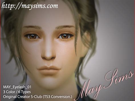 Eyelash 01 At May Sims Sims 4 Updates