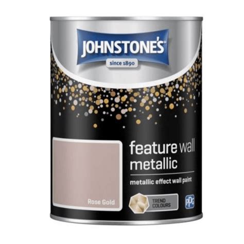 Check spelling or type a new query. Johnstones Rose Gold Metallic Effect Feature Wall Paint 1 ...
