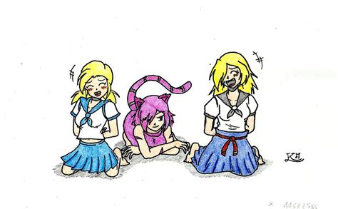 Commission Ticklish Sisters By Kingnanamine87 On Deviantart