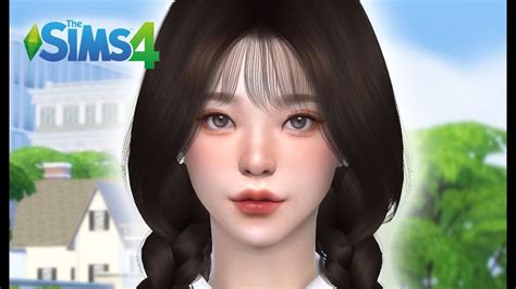 The Sims4 Isabella ในโหมดสร้างซิมส์ Cc List Muu Sugar Youtube