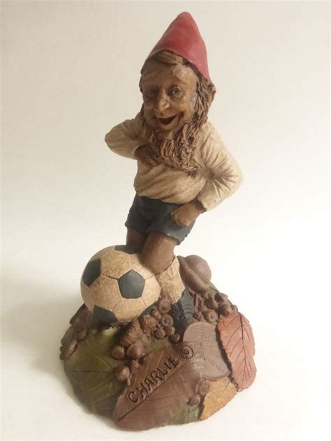 Vintage Cairn Studio Tom Clark Gnome Charlie The Soccer Player Etsy