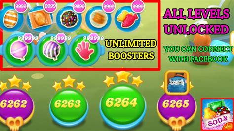 How To Get Unlimited Boosters In Candy Crush Soda Saga ┃ All Levels