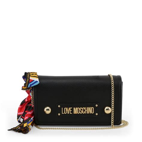 Love Moschino Jc4045pp17ld Black Cross Body Bag Crossbody Bag Brown