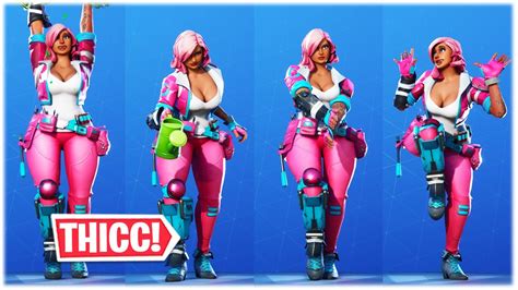 Fortnite Thicc Power Base Penny Skin Has Huge Melons 🍉🍒 Showcased