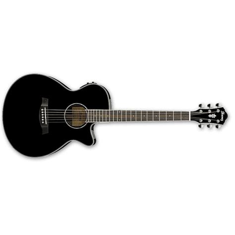 Ibanez Aeg10ii Cutaway Acoustic Electric Guitar Black B Stock