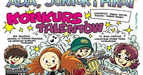 Komiksy Dla Dzieci Ada Konkurs Talentów