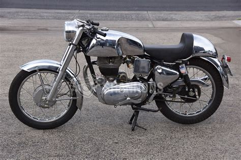 Sold Royal Enfield Bullet 500cc Café Racer Motorcycle