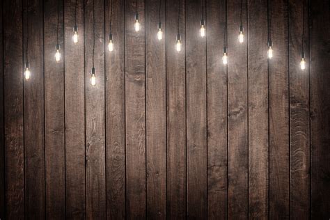Dark Wood Backdrop - lamp bulb - Printed Fabric Photography Background G1063 from ...
