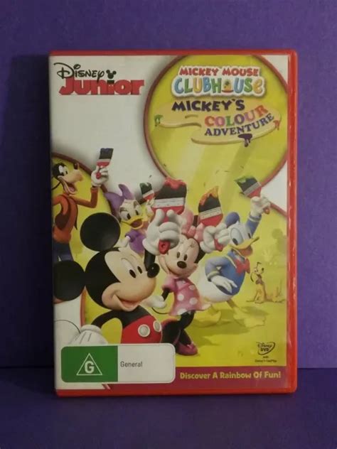 Mickey Mouse Clubhouse Mickeys Color Adventure Dvd For Sale Picclick Uk
