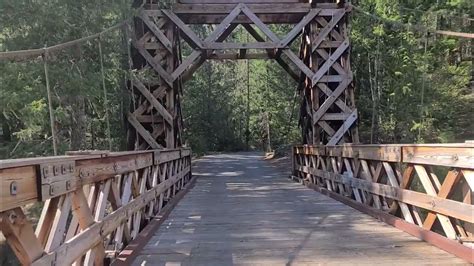 Nisqually Suspension Bridge At Longmire Youtube