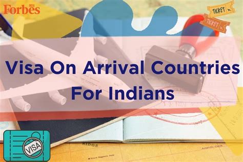 List Of Countries Offering Visa On Arrival For Indian Passport
