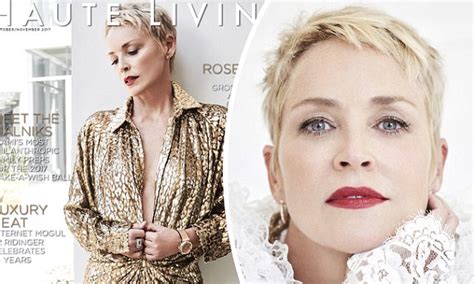 Sharon Stone Refuses To Go Under The Knife Daily Mail Online